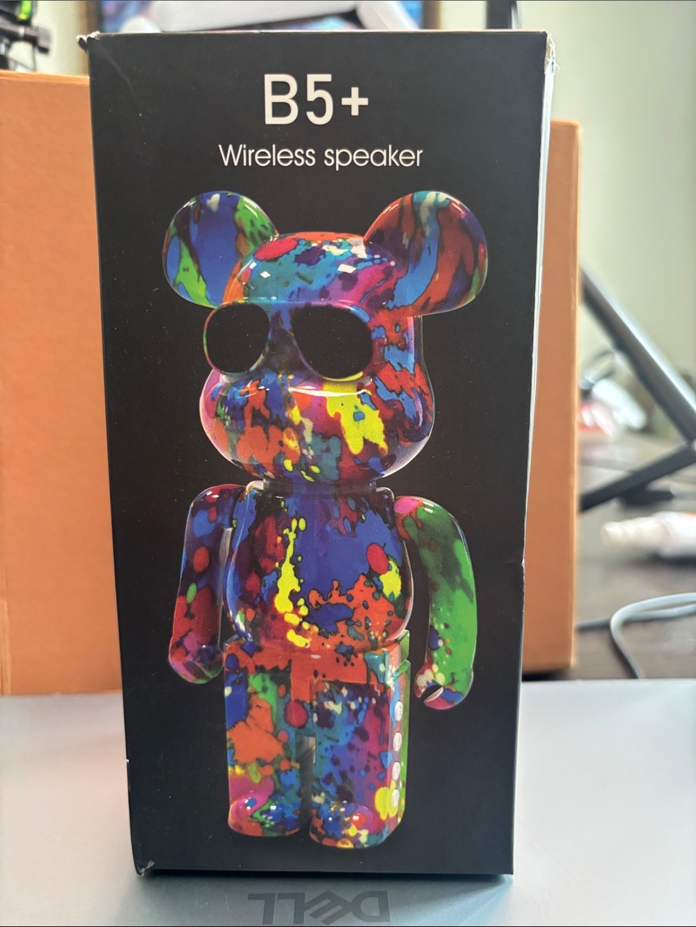 B5+ Multi-Color Wireless Speaker - Colorful Paint-Splatter Design